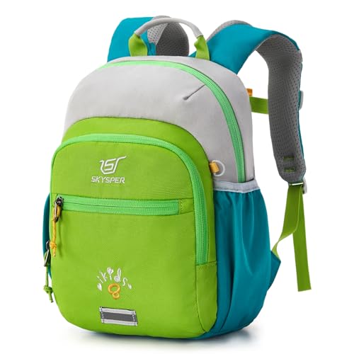SKYSPER Kinderrucksack 8L Wanderrucksack für Kinder, Jungen und Mädchen, Rucksack mit Brustgurt Alltag Geschenk für Kinder Weihnachtsgeschenke