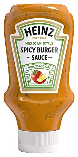 Heinz Spicy Burger Sauce Mexican Style 400 ml, mehrweg