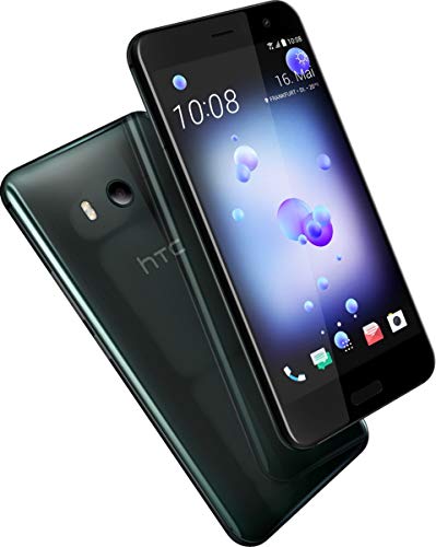 HTC U11 Single SIM - 64 GB - Schwarz (Zertifiziert und Generalüberholt)