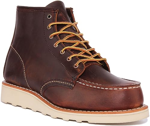 Red Wing Damen 6 Inch Classic Moc Leder Copper Stiefel 41 EU