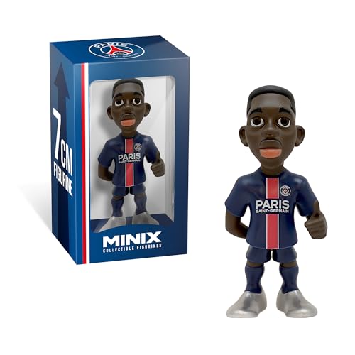 MINIX – Fußball Stars Mini Format - PSG - Dembélé – Sammelfigur 7 cm