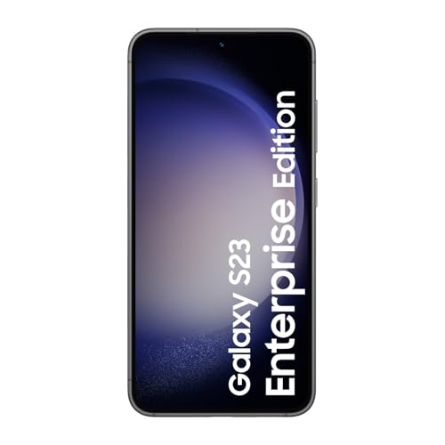 Samsung Galaxy S23 Enterprise Edition, 6,1 Zoll Android Smartphone, 128 GB, 3.900 mAh Akku, Business Handy, Smartphone ohne Vertrag, Phantom Black