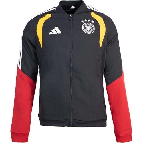 adidas DFB Deutschland Germany Jacke Trackjacket (DE/NL/SE/PL, Alphanumerisch, XL, Regular, Regular, black)