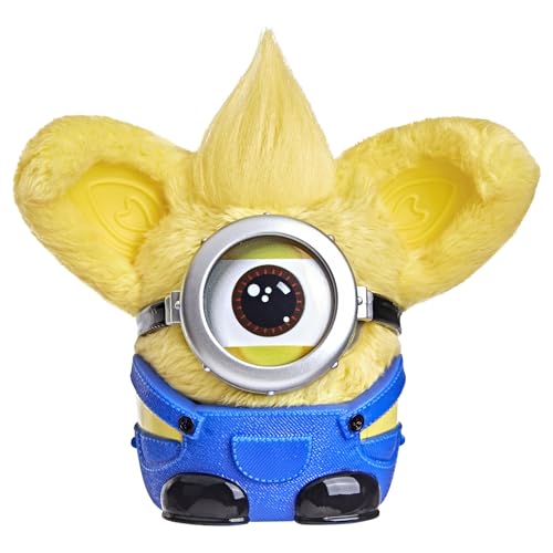 Furby Furblets Minions Mini-Plüschfigur (7,6 cm) zum Sammeln, elektronisches Spielzeug, offiziell lizenziert, ab 6 Jahren