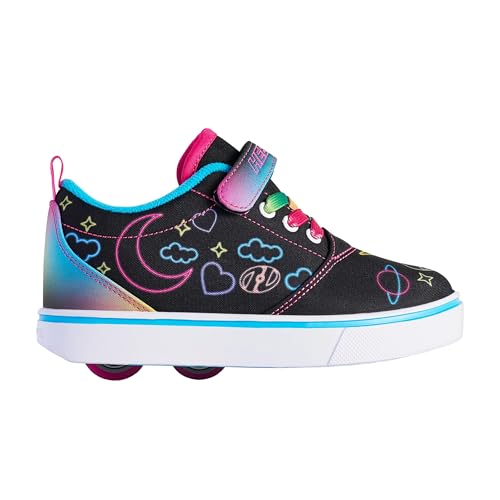 Heelys PRO 20 Prints X2, Skateboardschuhe für Mädchen und Jungen, Schwarz, 32 EU