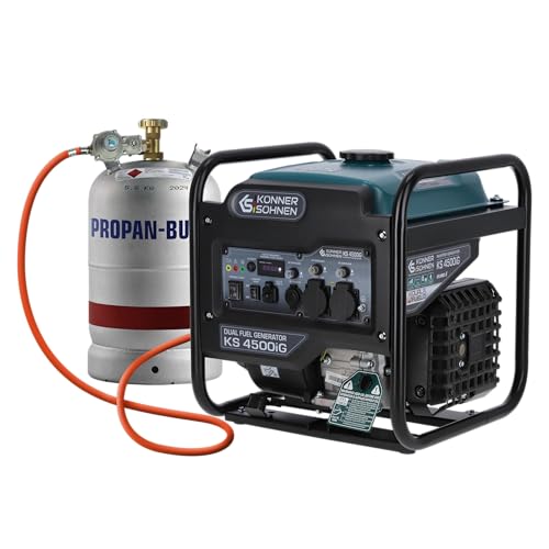 Könner&Söhnen KS 4500iG Invertergenerator Gas/Benzin 4500W stromgenerator
