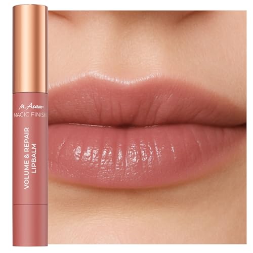 M. Asam MAGIC FINISH Volume & Repair Lippenbalsam Caramel-Kiss (3,3g) – Lippenpflegestift für softe, volle Lippen in elegantem Karamellton, aufpolsternd & pflegend mit Vitamin E & Sheabutter