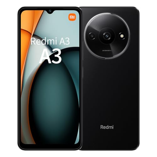 XIAOMI Redmi A3 Smartphone 4GB+128GB, 5000mAh, 90Hz Bildwiederholrate 6,71-Zoll-Display Schwarz