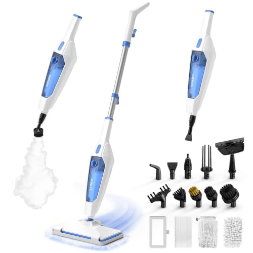 SENMO Dampfreiniger 14-in-1 mit abnehmbarem Handdampfreiniger