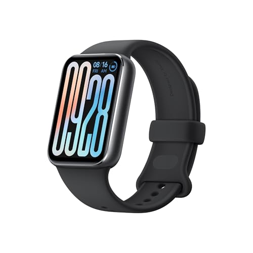XIAOMI Smart Band 9 Pro Obsidian Black – 1.74 Zoll AMOLED, 1200 nits Helligkeit, 21 Tage Akku, 150+ Sportmodi, 5ATM Wasserfest, GNSS, Herzfrequenz & SPO₂-Sensor, Bluetooth 5.4, 60Hz Refresh