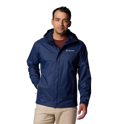 Columbia Herren Watertight 2 Jacket Wasserdichte Regenjacke, Collegiate Navy, M EU