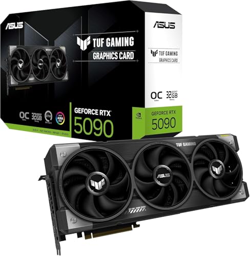 ASUS TUF Gaming GeForce RTX 4090 24GB OC Edition Gaming Grafikkarte (DLSS 3, PCIe 4.0, 24GB GDDR6X, HDMI 2.1a, DisplayPort 1.4a, TUF-RTX4090-O24G-GAMING)