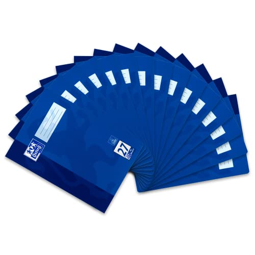 Oxford Schulheft A4, 16 Blatt, Lineatur 27, liniert, 15 Stück