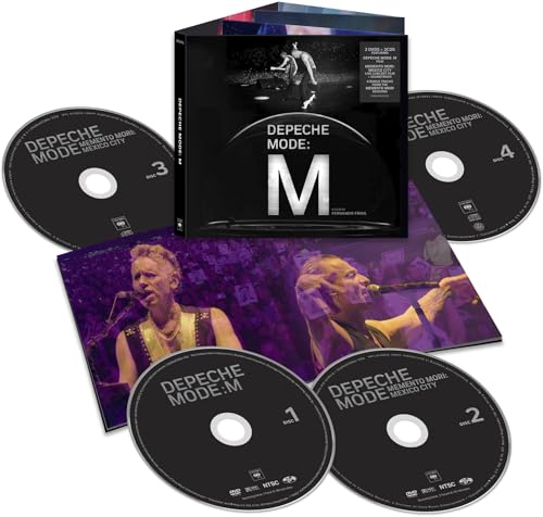 Depeche Mode: M auf 2 DVDs und 2 CDs