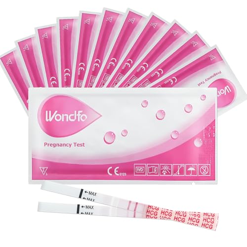 Wondfo Schwangerschaftstest 20x Frühschwangerschaftstest 10mIU/ml Ultra Frühtest Schwangerschaft Pregnancy Test