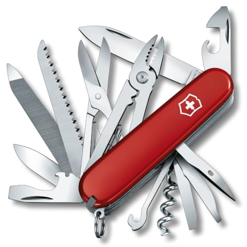 Victorinox Schweizer Taschenmesser Handyman, Swiss Army Knife, Multitool, 24 Funktionen, Klinge, Korkenzieher, Dosenöffner
