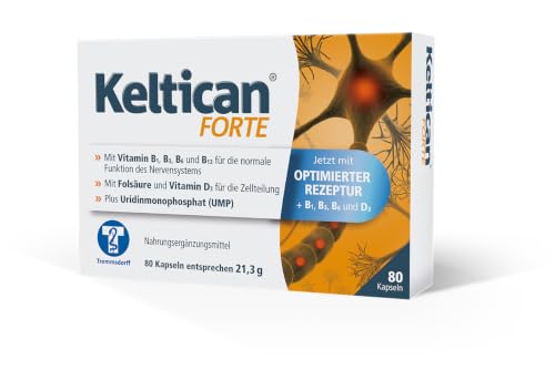 Keltican forte, Kapseln, für Nervenregeneration, 80 Stück