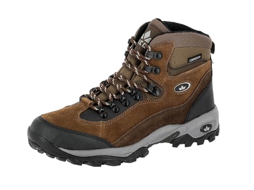 Lico Herren Milan Trekking- & Wanderstiefel, Braun, 43 EU