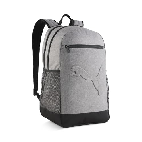 PUMA PUMA BUZZ HEATHER Backpack, Unisex Mehrschichtige Rucksäcke, Medium Gray Heather, OSFA - 091350