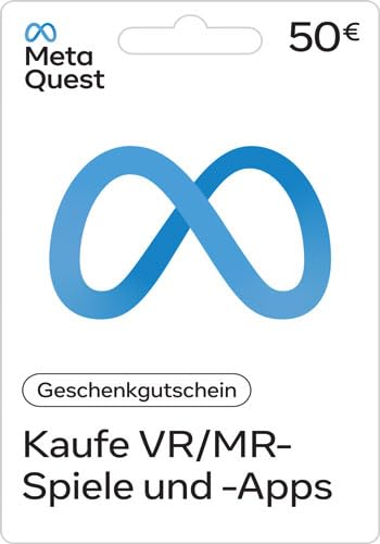 Meta Quest-Geschenkgutschein - für Deutschland - per Post