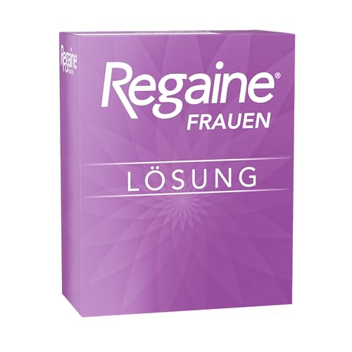 REGAINE Frauen Lösung: Mit 20 mg/ml Minoxidil bei erblich bedingtem Haarausfall, stoppt den erblich bedingten Haarausfall und regt neues Haarwachstum an, 60ml