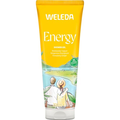 Weleda Aroma Shower Energy Duschgel 200 ml vegan belebt mit Ingwer Duft