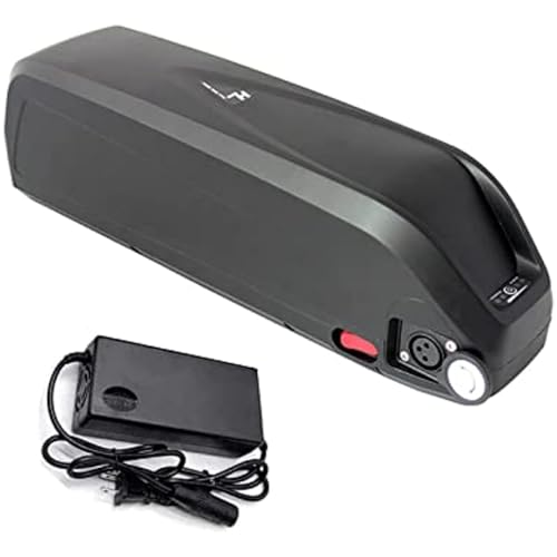 E-Bike Akku 48V 17.5Ah Hailong Li-ion Batterie für Elektrofahrrad Pedelec mit Ladegerät/BMS für 250W/500W/750W/1000W Motor, für Mifa VAUN Tianneng geeignet