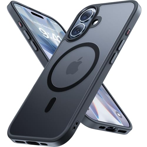 Miracase für iPhone 17 Hülle für Magsafe [TOP Militärschutz & Magnetkraft] Stoßfest Kratzfest mit Samtiger Haptik Extrem Langlebig Handyhülle für iPhone 17 6,3