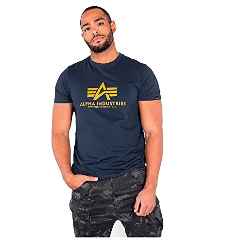 Alpha Industries Basic T-Shirt T-Shirt für Herren New Navy