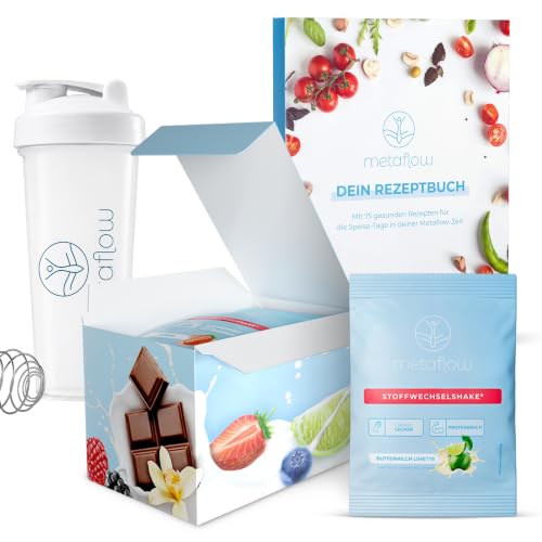 MetaFlow Shake zum Abnehmen Probier Set - Balance Shake - Proteinreich