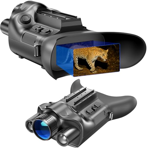 4K Nachtsichtgerät mit Entfernungsmesser, Digitales Infrarot Fernglas für Jagd & Beobachtung, 3