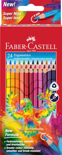 Faber-Castell - Buntstifte Set Ergonomics 24-teilig