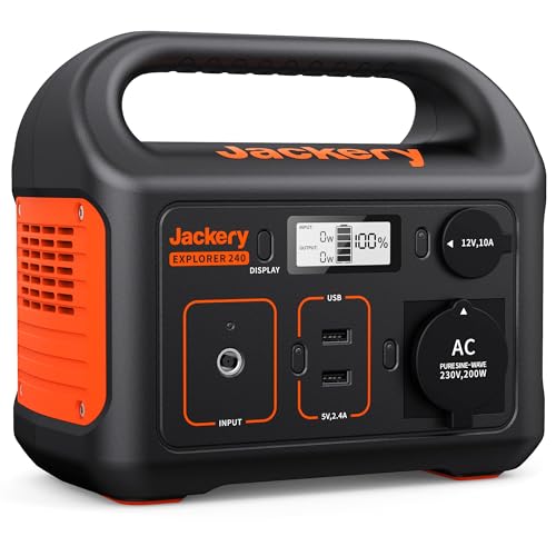 Jackery Explorer 240, 3.6V/67200mAh/240Wh Tragbare Powerstation