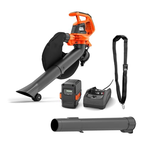 Husqvarna 120iBV Akku-Laubbläser und -Sauger mit Akku/Ladegerät