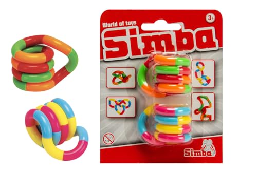 Fidget Twister – Anti-Stress-Spielzeug mit Farbwirbel-Effekt für Kinder ab 3 Jahren – drehbares Fidget Toy zur Beruhigung und Beschäftigung – sensorisches Spiel für Jungen Mädchen unterwegs zuhause