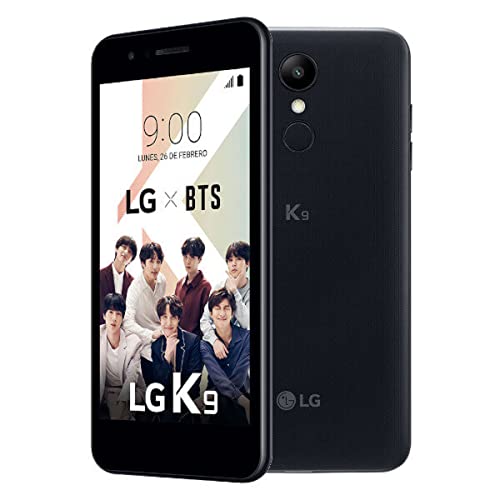 LG K9 Smartphone (12,7 cm (5,0 zoll) Display, 16 GB Speicher, Android 7.1.2) Aurora Black