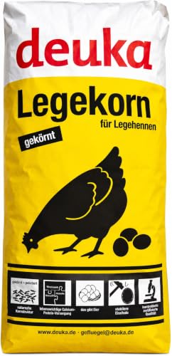 Deuka Legekorn 25 kg Hühnerfutter Geflügelfutter Legemehl gekörnt Legehennen