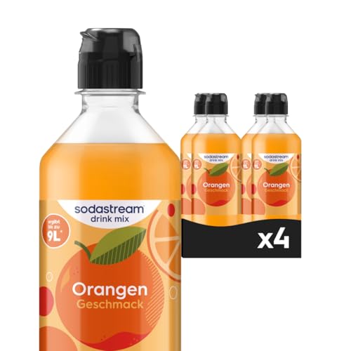 Sodastream drink mix Orange, 4er Pack (4 x 440 ml)