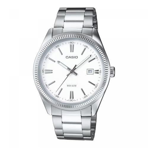 Casio HerrenArmbanduhr Analog Quarz Edelstahl MTP-1302PD-7A1VEF