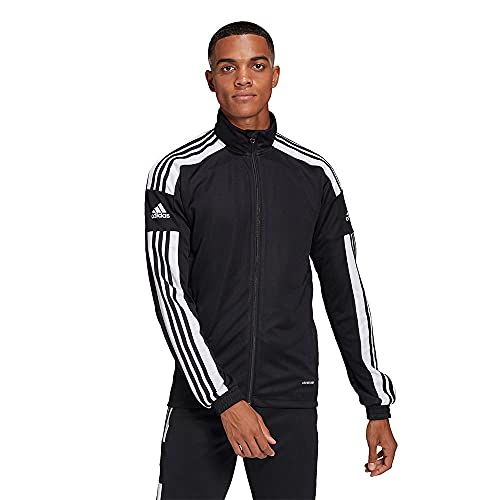 adidas Herren Squadra 21 Training Jacket, Black / White, M
