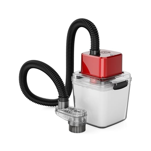 Twotrees Tischstaubsauger für CNC-Schneiden und Holzbearbeitung, Luftfiltersystem und starke Saugkraft 6000 Pa, großer 2,8-Liter-Staubsauger, kompatibel mit CNC-Maschine TTC 450, TTC 450 Pro-Serie