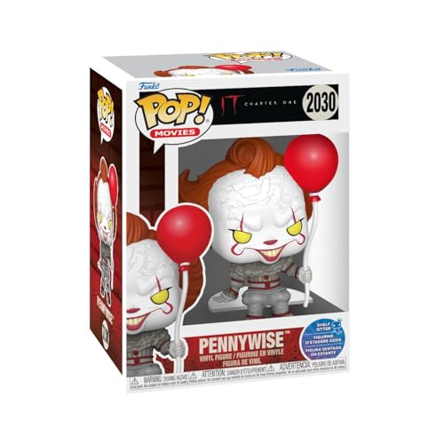 Funko POP! Movies: IT 2 - Pennywise - Sitting - Sammelbare Vinylfigur - Geschenkidee - Offizielles Merchandise - Spielzeug für Kinder & Erwachsene - Modellfigur für Sammler und zur Ausstellung