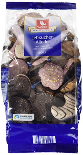 Weiss Lebkuchen Allerlei, 600 g