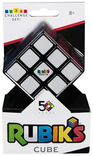 Rubik’s 3x3 Zauberwürfel - der Klassische 3x3 Cube für Logik-Akrobaten ab 8 Jahren, ideal für unterwegs: hohe Qualität, leichtgängiges Handling, leuchtende Farben