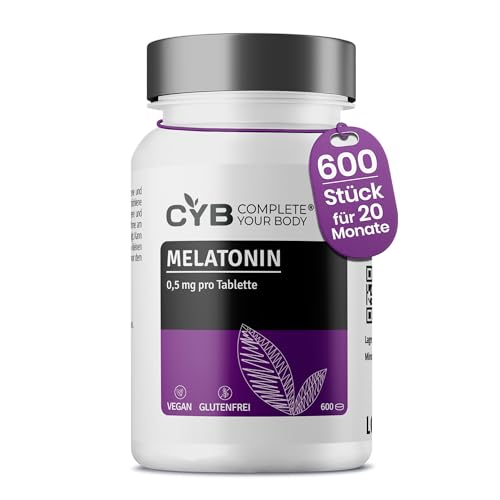 CYB Melatonin 0,5 mg - 600 Minitabletten im Spender