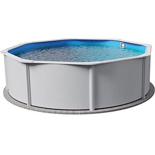 Stahlwandpool Grandy ø 3,00m x 1,20m Einzelbecken Rundpool inkl. Skimmer (300x120cm)