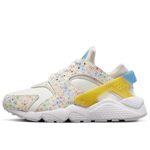 Nike Damen Air Huarache Cos Sneaker, Sail/Blue/Sulfur, 39 EU