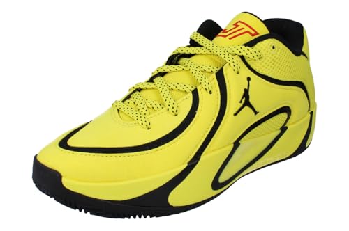 Tatum 4 Basketballschuhe (Sonic Yellow/Black/University Red), Sonic Yellow/Black/University Red, 11