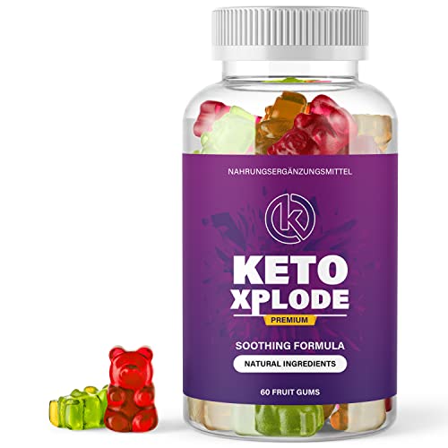 Gummibärchen - Gummies Original mit natürlichem Pflanzenaroma - Fruchtgummies - 60 Gummies