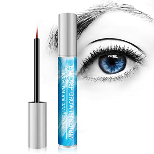 Wimpernserum Ohne Hormone, Wimpernwachstumsserum, Lash Serum Augenbrauenverstärker und Wimpernserum Lashes Wimpern Serum für längeres, dickeres, volleres, stärkeres Wachstum vegan